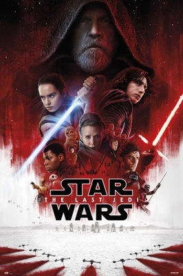 Plakat Gwiezdne Wojny Ostatni Jedi 61x91,5 cm