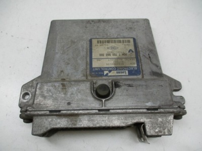 Kangoo 1.9d блок управления двигателя 7700868300 фото №1
