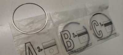 Оригинальный набор колец поршня mercedes sprinter 906 a6460300224 om646 фото №1