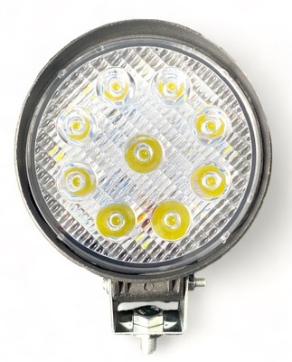 LAMPA ROBOCZA LEDOWA OKRĄGŁA 9 LED