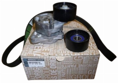 Комплект ремінь клиновий 7701475629 trafic ii master ii/iii 2.5dci оригінал фото №1