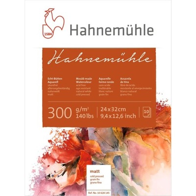 HAHNEMUHLE MATT Blok do akwareli 300g 24x32 cm