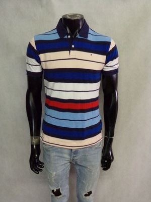 TOMMY HILFIGER KOSZULKA POLO LOGOWANA