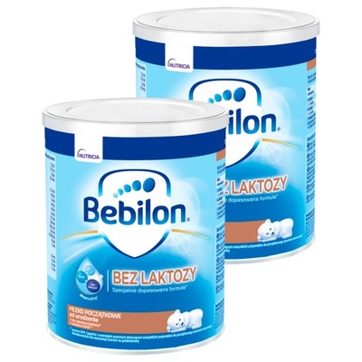 Bebilon Bez Laktozy ProExpert ZESTAW 2 x 400g