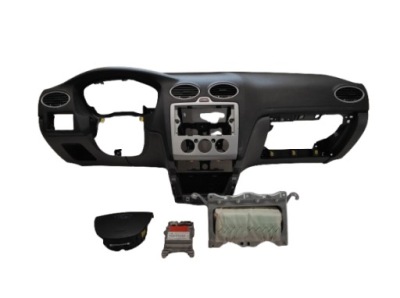 Ford focus mk2 04- приборная панель консоль подушки безопасности фото №1