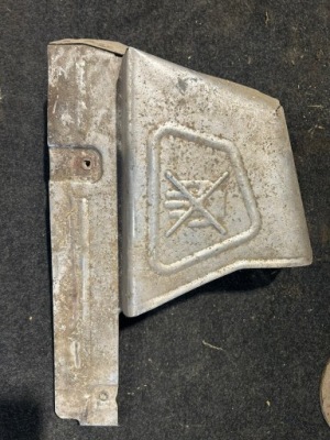 Защита тепловая турбонагнетателя коллектор land rover discovery 2 ii td5 фото №1