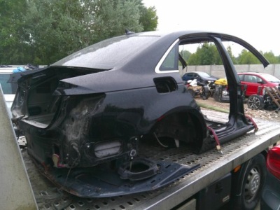 Audi a4 8w ly9t четверть задняя левая правая крыша sedan фото №1