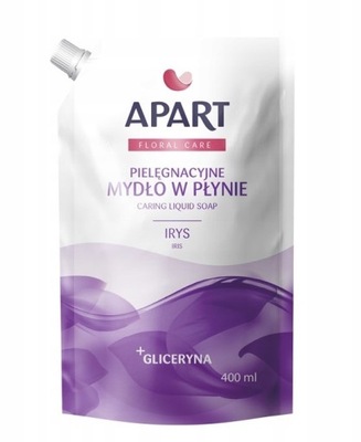 Mydło w płynie - Zapas - Apart Floral 400 ml - Irys