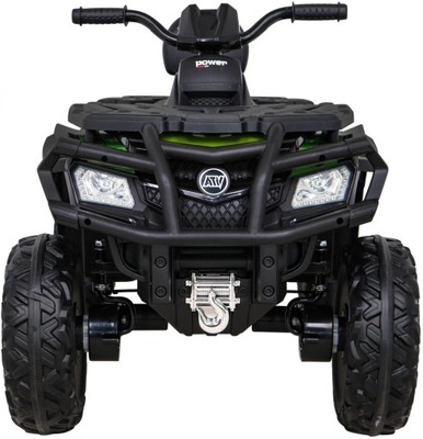 ATV GRIZZLY TERENOWY 4X4 24V 360W MOTOR ELEKTRYCZNY AUTO BUGGY AKUMULATOR