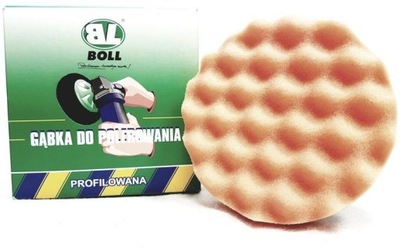 BOLL GĄBKA POLERSKA PROFILOWANA M14 POMARAŃCZOWA