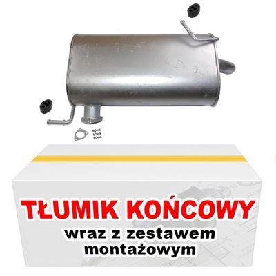 Tłumik końcowy Mitsubishi Outlander 2.0 2WD 4WD