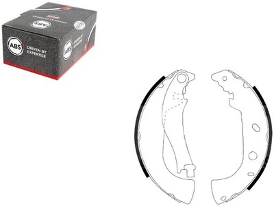 Abs9057 гальмівні колодки гальмівний. fiat palio 97- фото №1