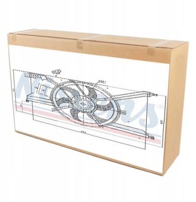 VENTILADOR DEL RADIADOR DO SAAB 9-3 1 8T 1.8 1.8T 2.0  