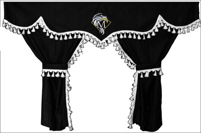 Шторки вікон штори do кабіни tir mercedes actros фото №1