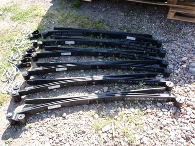 Ресора задня mercedes sprinter 906 crafter 9063200206 ресори комплект фото №1