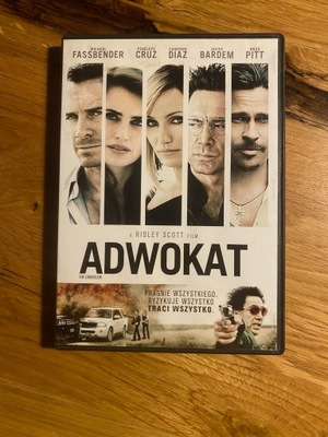 ADWOKAT - CAMERON DIAZ - BRAD PITT - DVD