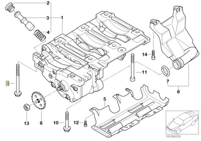 Bmw болт torx m8x100-8.8 фото №1