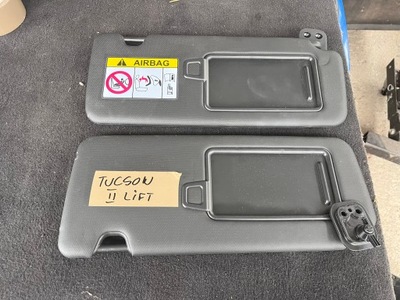 Hyundai tucson ii lift захист козирок фото №1