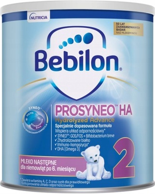 Bebilon Prosyneo HA 2 DHA Mleko Natępne 400g