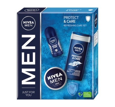NIVEA Men Zestaw Kosmetyków Protect & Care
