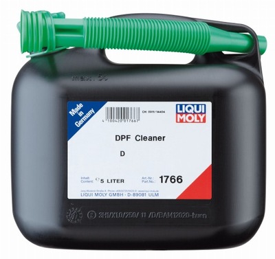 LIQUI MOLY DPF САЖЕВЫЙ/FAP DO ОЧИСТКИ DPF САЖЕВЫЙ 5L