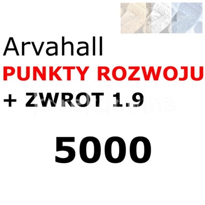 Arvahall 5000 PR +5x1.9 A Punkty Rozwoju FOE FORGE OF EMPIRES 5000pr