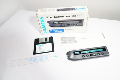 Siemens Pocket Reader Retro Skaner Tekstu