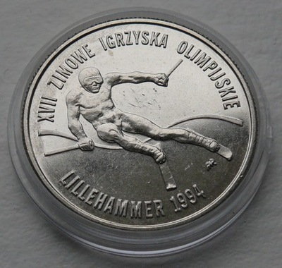 20000 zł 1993 r. ZIMOWE IGRZYSKA LILLEHAMMER (2)