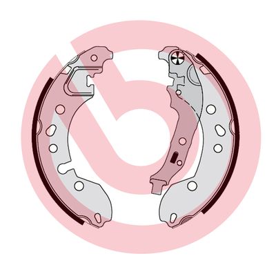 BREMBO S 68 548 КОМПЛЕКТ КОЛОДОК ШАЛЬМІВНИХ