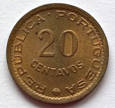 MOZAMBIK 20 CENTAVOS 1974