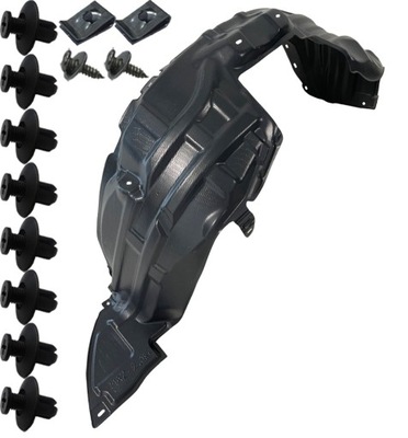 Mazda 2 2007-.. підкрилок підкрилок кліпси фото №1