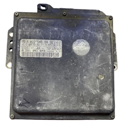 Блок управления mercedes 0281001643 a0025453432 + программирование фото №1