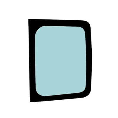 Скло права задня w двері renault trafic 2 ii wysoka 0337 фото №1