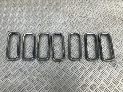 Хром решітка перед jeep renegade 14- фото №1