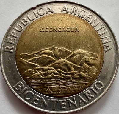 2113 - Argentyna 1 peso, 2010