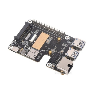 PCIe do MiniPCIe GSM GPS Ethernet USB 3.2 HAT 4G dla Raspberry Pi 5