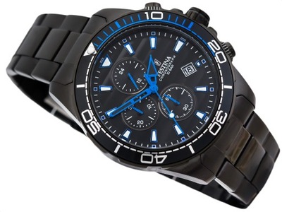 MĘSKI ZEGAREK FESTINA F20365/2 ORYGINALNY CHRONO