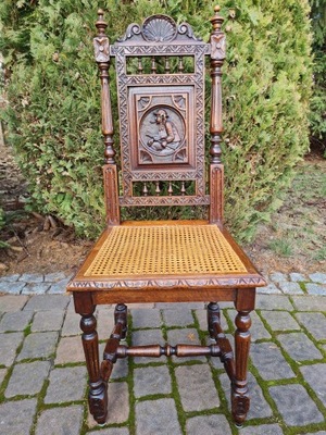 Stare stylowe Krzesło eklektyczne