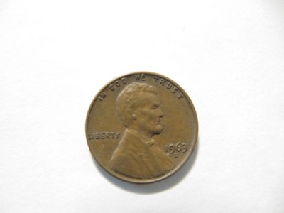 USA - 1 cent 1963 Rok .tm27