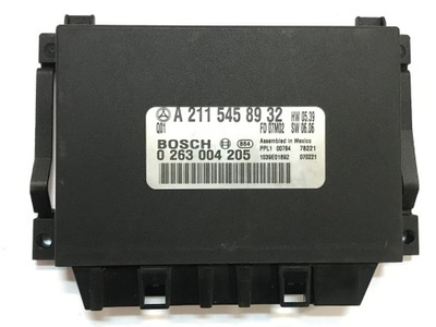 Модуль блок управления mercedes w211 оригинальный номер 2115458932 фото №1