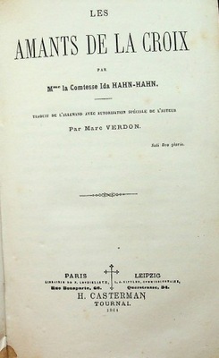 Les Amants de la Croix 1864 r