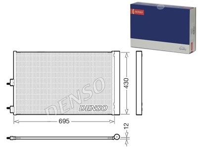 CONDENSADOR DE ACONDICIONADOR MERCEDES A W176 CLA C117 CLA SHOOTING BRAKE  