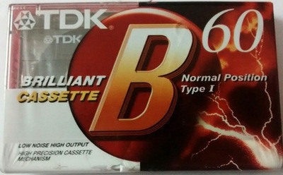 KASETA TDK B60 BRILLIANT