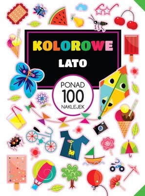 KOLOROWE LATO PONAD 100 NAKLEJEK