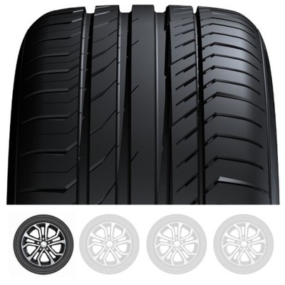 1 PIEZA NEUMÁTICO LETNIA 235/55R18 CONTINENTAL SPORTCONTACT  