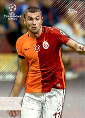 UEFA CHAMPIONS LEAGUE 2016 TOPPS SHOWCASE Yilmaz GALATASARAY