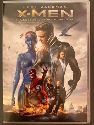 Film X-Men Przeszłość która nadejdzie płyta DVD