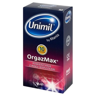 Prezerwatywy Unimil Orgazmax 10 szt.