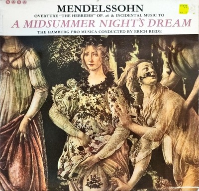 LP MENDELSSOHN A MIDSUMMER NIGHT'S DREAM M