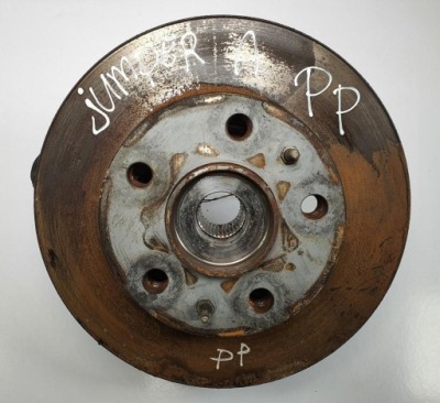 Ступица поворотный кулак правый перед citroen jumper iii фото №1